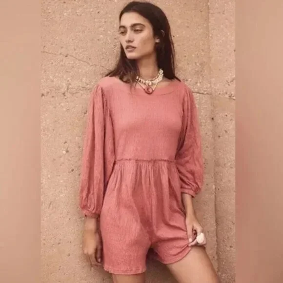 Free People Beyond Obsessed Romper NWOT - Picture 3 of 7